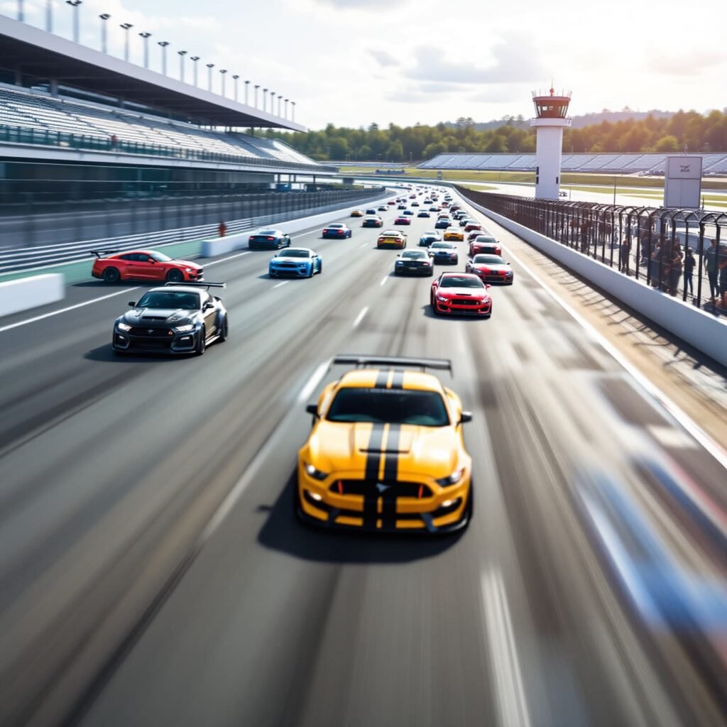 Track day event organization course