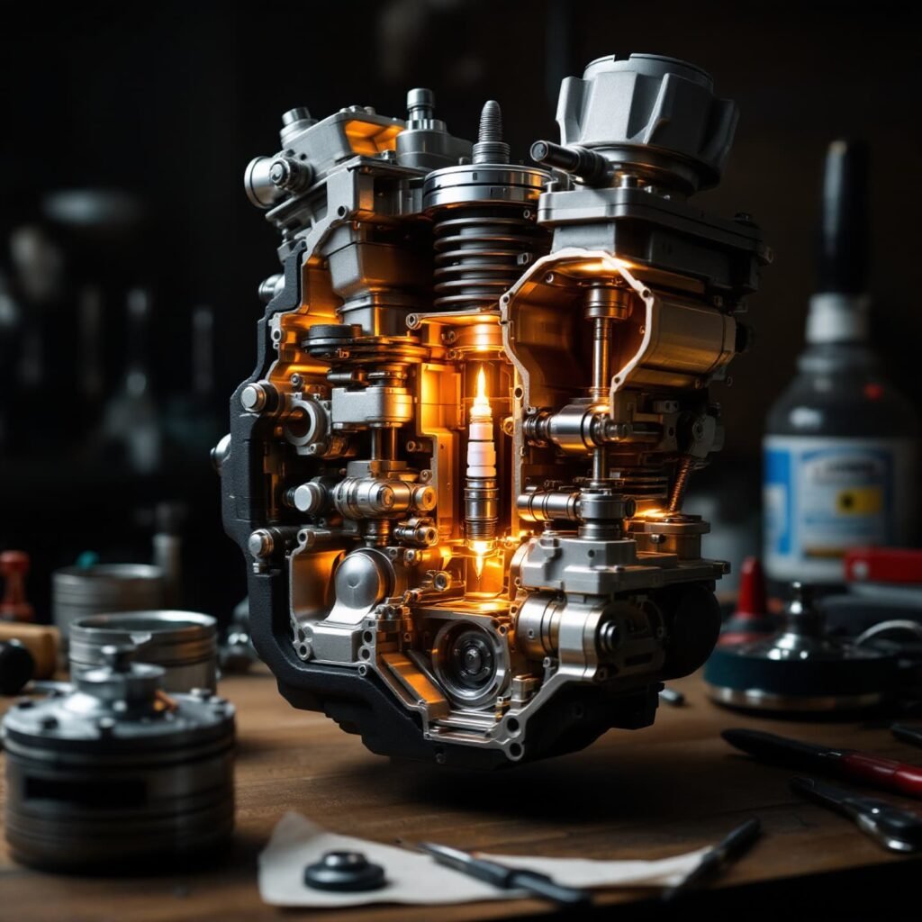 Two-stroke engine course: theory and maintenance