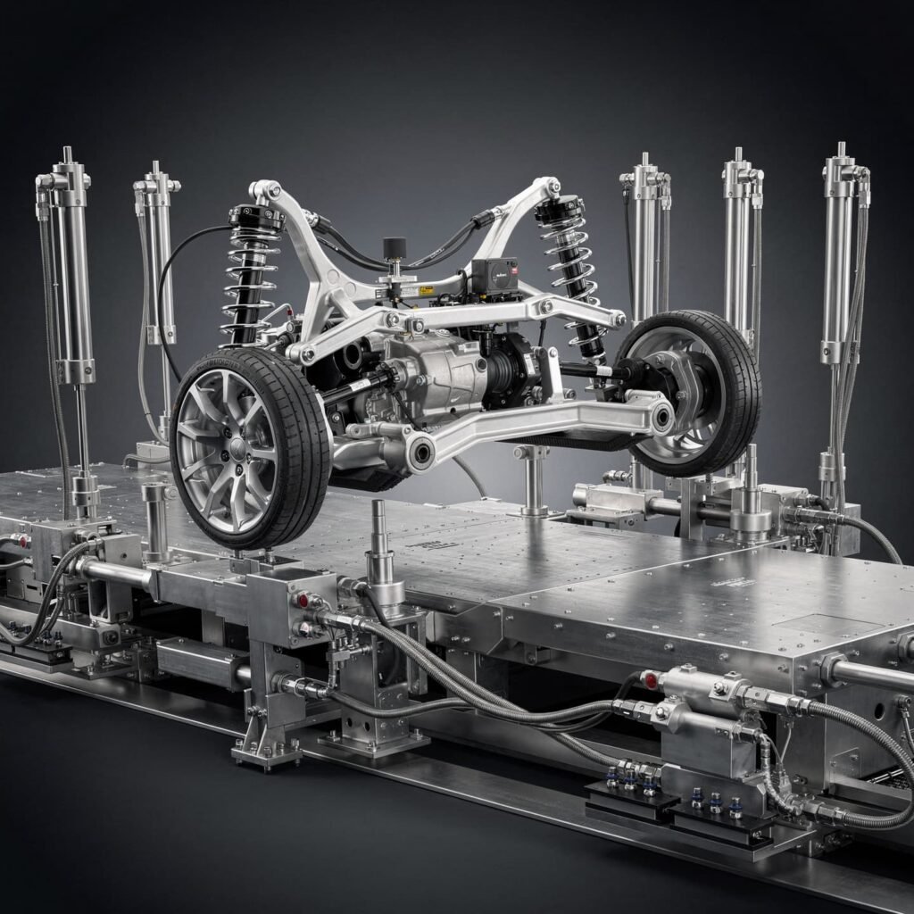 Master’s in Advanced Suspension Engineering (Semi-Active, Hydraulics, Linkages, 7-Post Rig)