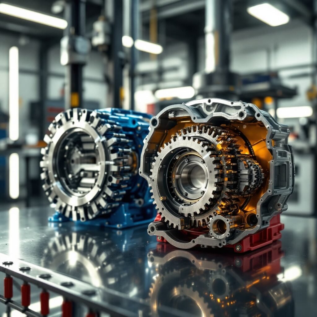 Sequential vs. H-pattern gearbox course