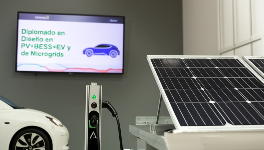 Diploma in PV+BESS+EV Design and Microgrid Control