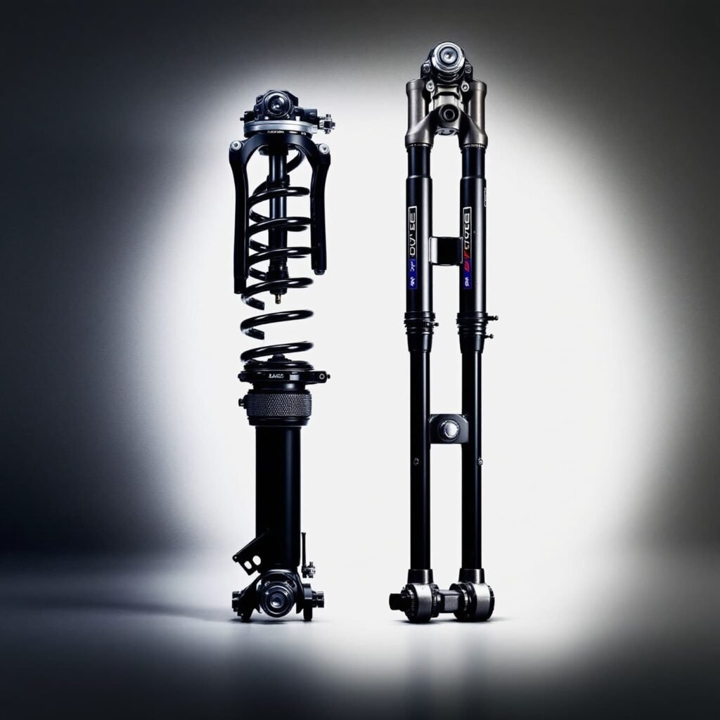 USD vs. Telescopic Front Suspension Course