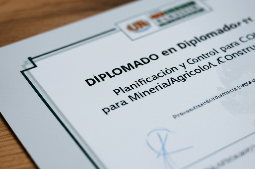 Diploma in Planning and Control for Mining/Agriculture/Construction