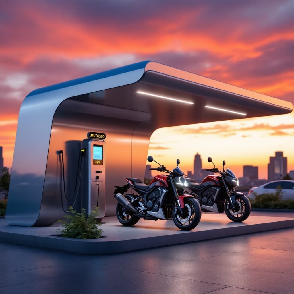 Motorcycle cargo infrastructure course