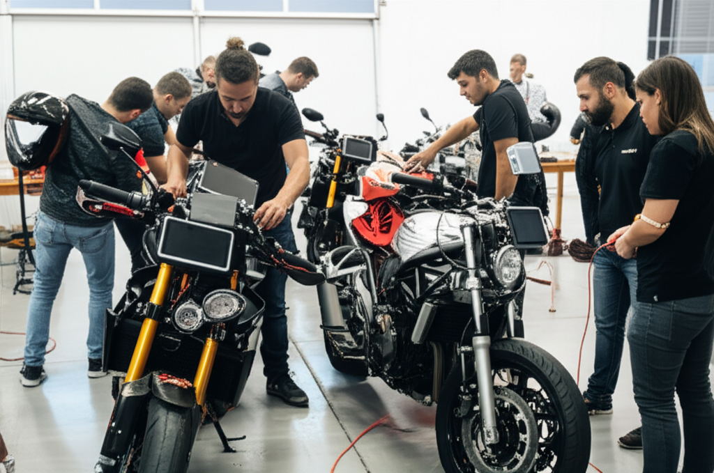Course in Brakes on Historic Scooters