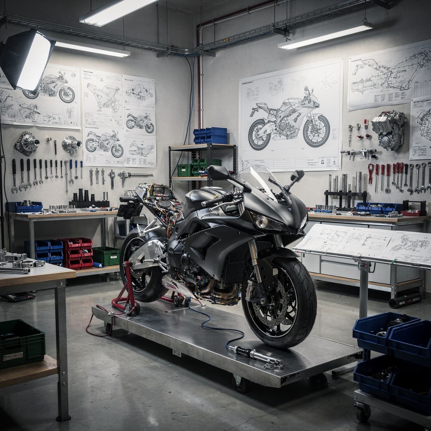 ingeniería de motocicletas