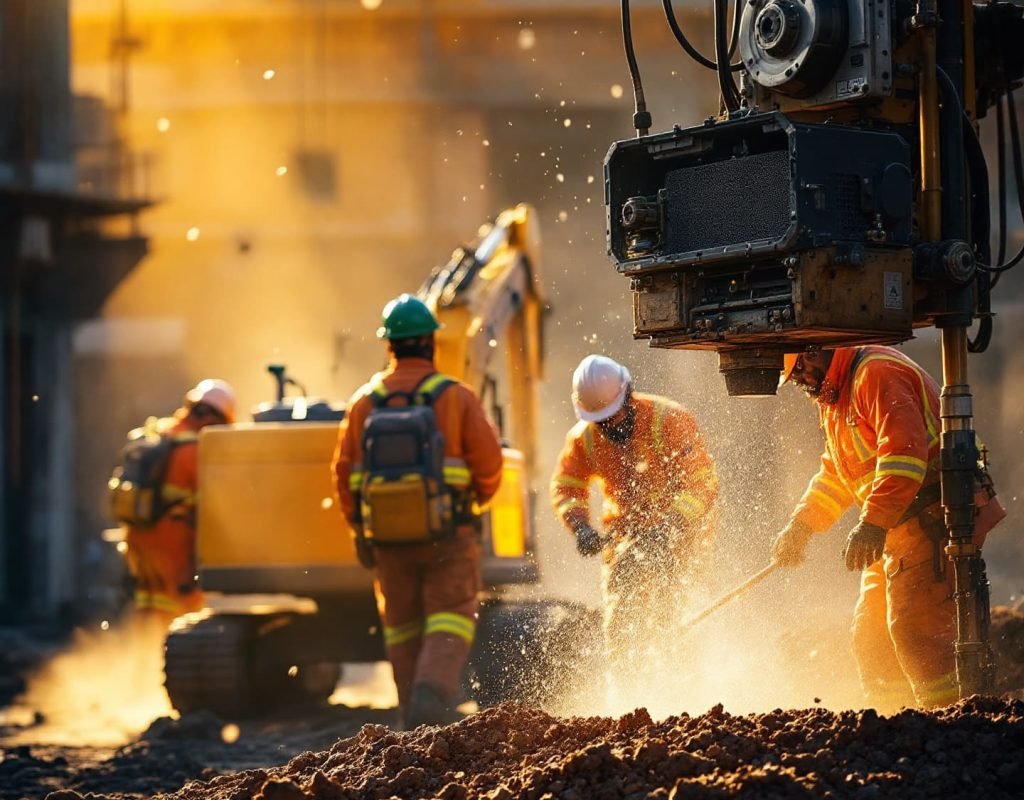 maquinaria de construcción