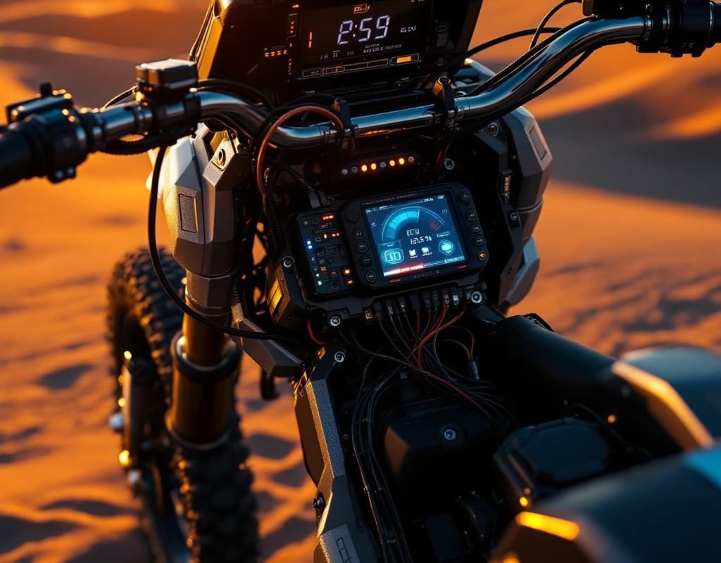 electrónica en motocicletas